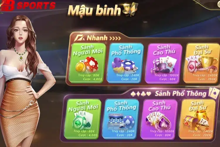 Nên chọn bàn chơi mức cược nhỏ để làm quen với game bài