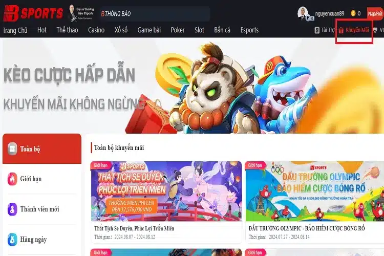 Cách thức tham gia khuyến mãi BTY522