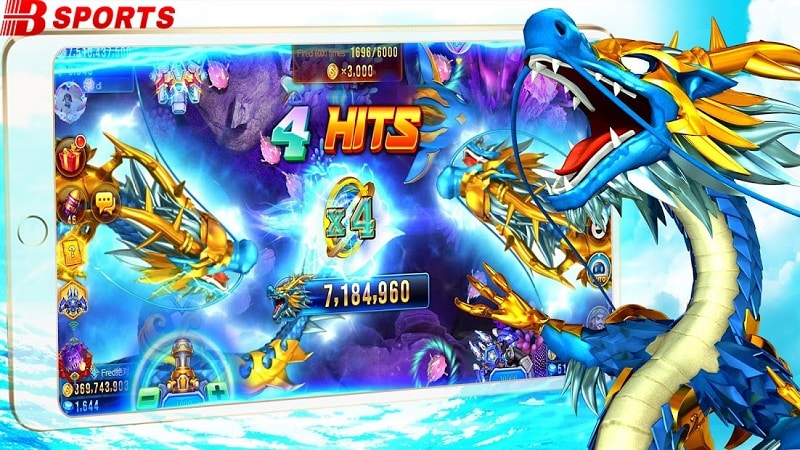 Chơi trong game bắn cá bty522 rất dễ