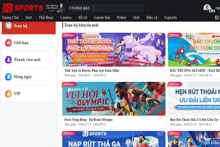 Điều kiện tham gia khuyến mãi nhà cái BTY522