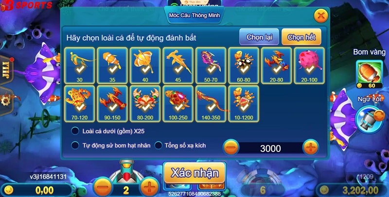 Game bắn cá bty522 được nhiều game thủ đánh giá cao