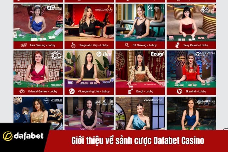 Giới thiệu về sảnh cược Dafabet Casino