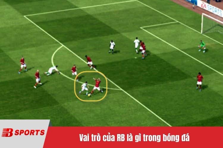 Vai trò của RB là gì trong bóng đá